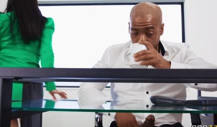 An experienced secretary served two black members in the office