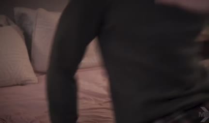 An experienced brunette persuaded the guy to let her go on a member