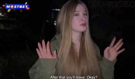 The Russian girl led to the pickup and now a member in her pilot