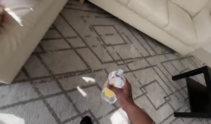 Negro with his big member brought to orgasm a young beauty