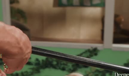 The blonde pleases the trunk of her mature lover perfectly