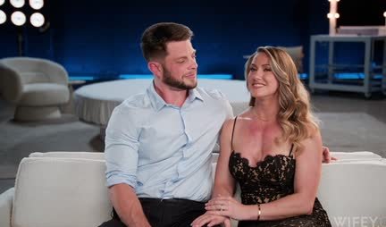 Milf with big tits with pleasure changed the groom