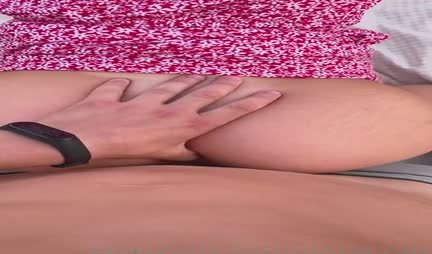 Russian girl seductively with cancer fucks in nature