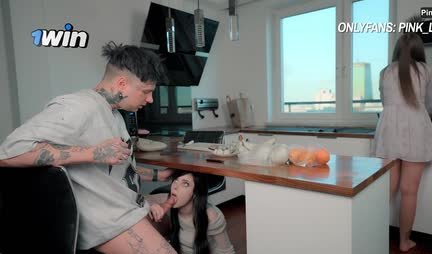 A lustful guy is cheating on his girlfriend with her friend