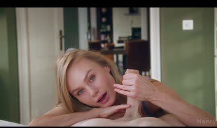 Long -haired Russian girl rolled perfectly on a hot cock