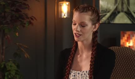 A tied girl is delighted with anal fisting