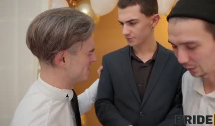 The bride during the wedding arranged a steep sex surgery