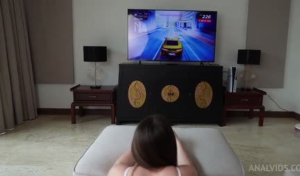 Cutie made a blowjob and anal ass substantial