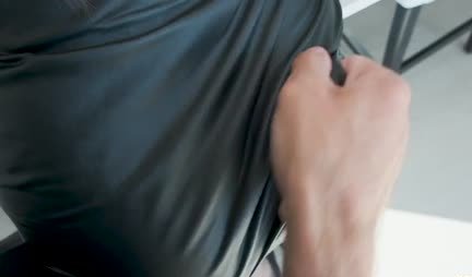 An experienced bitch in stockings is ready to quickly surrender