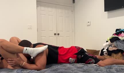 Gorgeous girl with big tits moans loudly