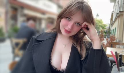 Russian cutie with great tits fell for a pickup truck