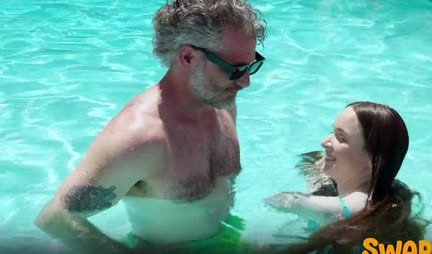 The guys exchanged chicks and had a threesome