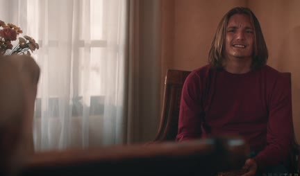 Double penetration of a cute blonde with small tits