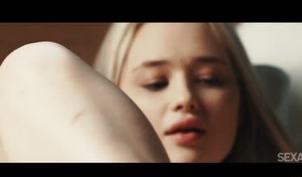 The blonde experienced pleasure in reverse cowgirl position