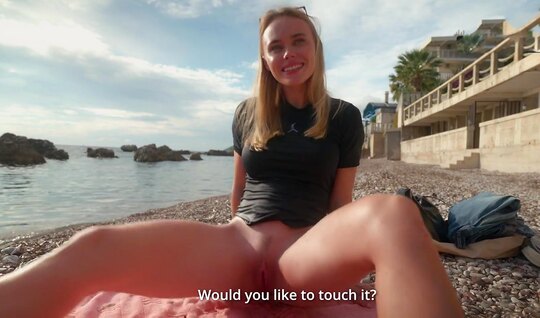 Russian just met a guy and immediately gave in