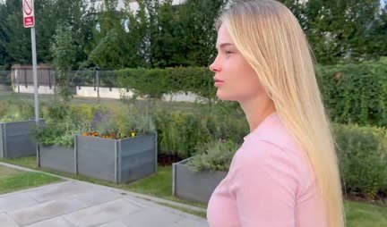 Meeting a blonde ended with a bright orgasm