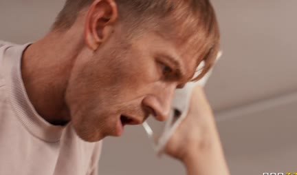 Busty woman enjoys her friend's big dick