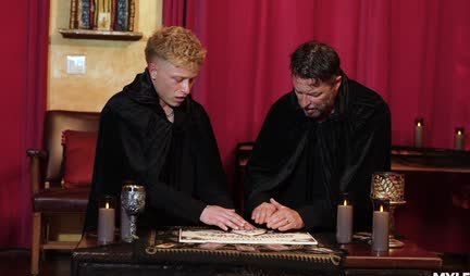 Gorgeous lady loves cocks in MFM sex with lovers