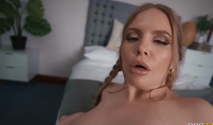 A big dick brings a girl to the brightest orgasm of her life