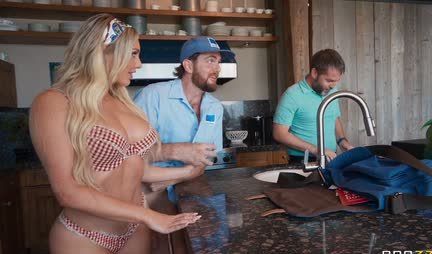 Sexy blonde loves a big dick