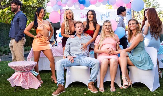 A man got into group sex with his wife's girlfriends