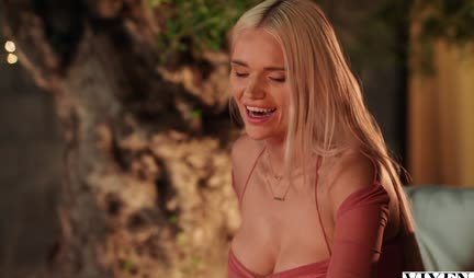 Tender blondes enjoy dick in the fresh air