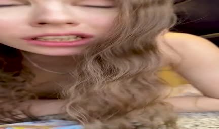 Russian girl lost her ass to a fellow traveler at cards