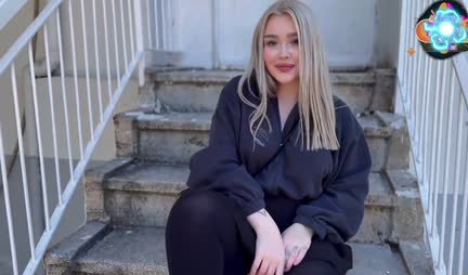 Chubby with big tits knows what an orgasm is