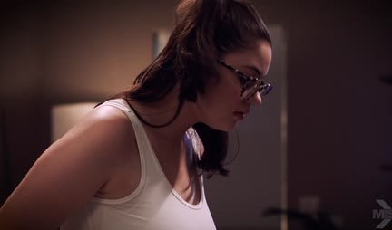 Fat girlfriend persuaded guy to have sex once