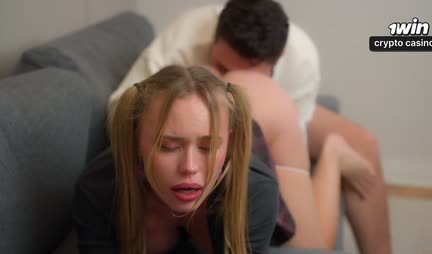 Russian bitch with big tits enjoys hardcore sex