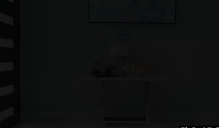 A beauty in stockings spread her legs at the sight of a big dick