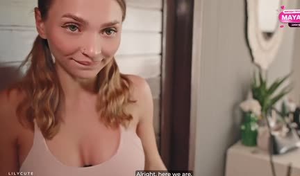 I wanted to do yoga but had to suck in a homemade video