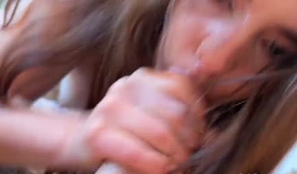 The brunette let her small tits be touched and agreed to have sex