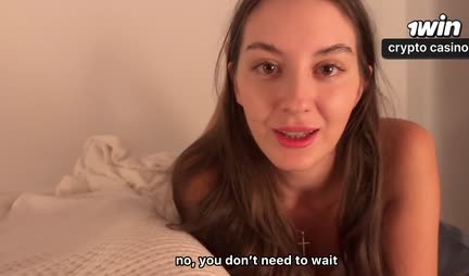 Homemade porn with a Russian chick who sucks great