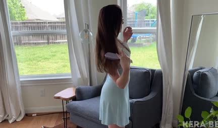 Beauty with big tits enjoys a hot cock