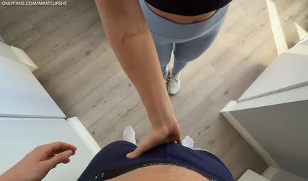 Passionate bitch with a big ass is always ready to fuck