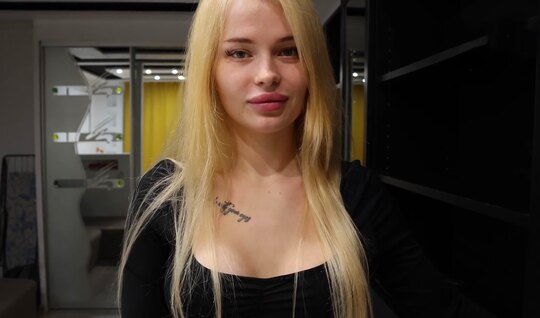 Met a Russian blonde and invited her for sex