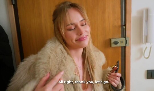 Drunk minx doesn't mind exposing her pussy to her neighbor