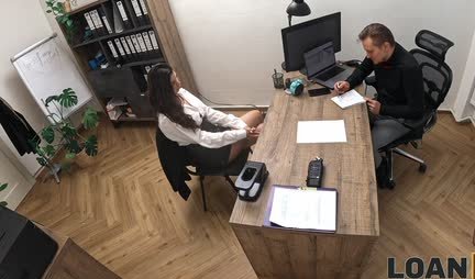 In the office she had to suck to get a job