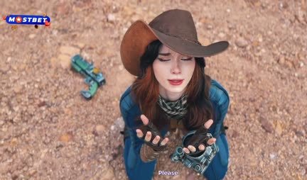 In the Wild West, a Russian girl gave herself to a passionate macho