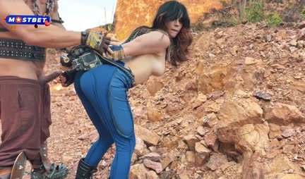 In the Wild West, a Russian girl gave herself to a passionate macho