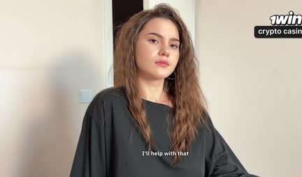 A young girl obediently takes off her panties for a thrill