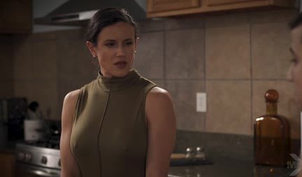 Gorgeous mother with big tits delighted the guy