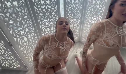 The girl tried hard anal during a group sex