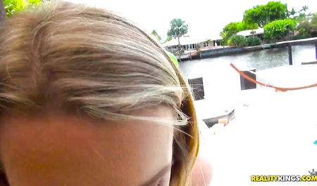 The girl from census Fucks with guy cancer on the street