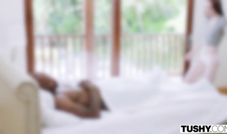 Student prefers anal sex with a black man playing on console