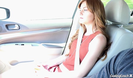 The guy-the agent brought the model to casting and fucked himself