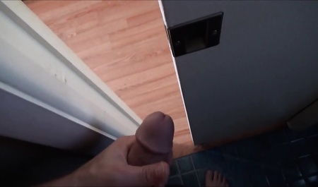 Guy Fucks a big cock a couple of frisky young babies